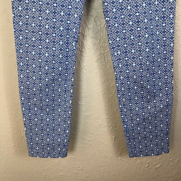 Gap Skinny Ankle Womens Blue Mosaic Pants … - Picture 5 of 8